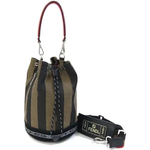 Pre-owned Bucket Bags, female, , Size: ONE SIZE Pre-owned Leather fendi-bags - Fendi Vintage - Modalova