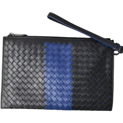 Pre-owned Clutches, female, , Size: ONE SIZE Pre-owned Leather clutches - Bottega Veneta Vintage - Modalova