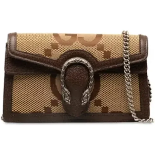 Pre-owned Cross Body Bags, female, , Size: ONE SIZE Pre-owned Leather gucci-bags - Gucci Vintage - Modalova