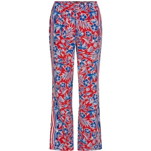 Hose ww0ww33450 0ku , Damen, Größe: L - Tommy Hilfiger - Modalova