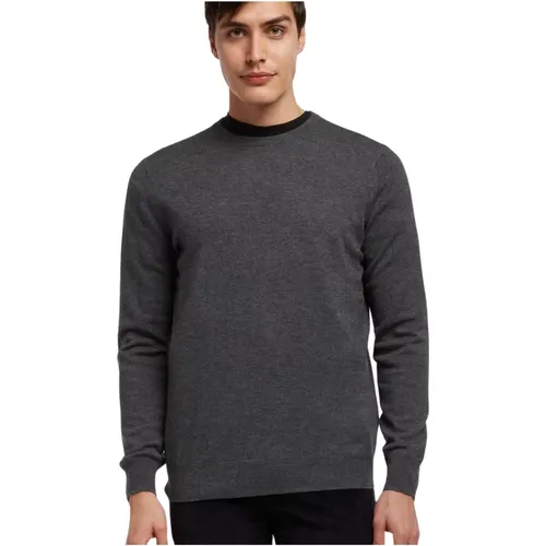 Lambswool Crew-Neck Sweater , Herren, Größe: M - Brooks Brothers - Modalova