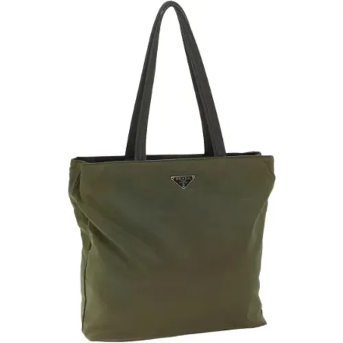 Pre-owned Tote Bags, female, , Size: ONE SIZE Pre-owned Nylon totes - Prada Vintage - Modalova