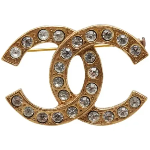 Pre-owned Jewellery, female, , Size: ONE SIZE Pre-owned Metal brooches - Chanel Vintage - Modalova