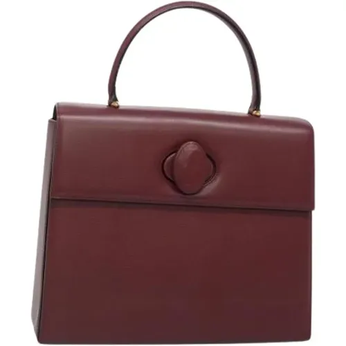 Pre-owned Handbags, female, , Size: ONE SIZE Pre-owned Leather Handbag - Cartier Vintage - Modalova