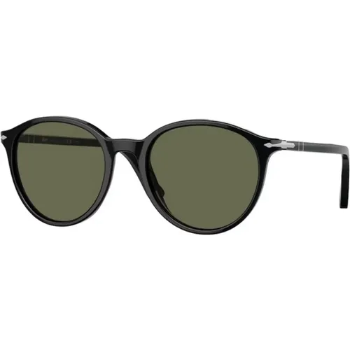 Polarized Green Sunglasses , unisex, Sizes: 56 MM - Persol - Modalova