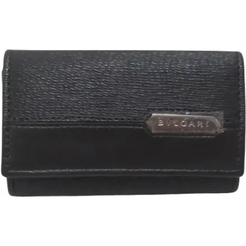 Pre-owned Accessories, unisex, , Size: ONE SIZE Pre-owned Leather key-holders - Bvlgari Vintage - Modalova