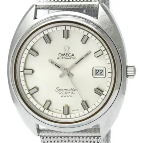 Pre-owned Watches, male, , Size: ONE SIZE Pre-owned Stainless Steel watches - Omega Vintage - Modalova