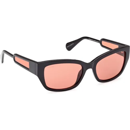Womens Sunglasses Glossy Style , female, Sizes: 54 MM - Max & Co - Modalova