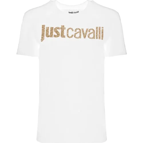 T-Shirts und Polos , Damen, Größe: L - Just Cavalli - Modalova