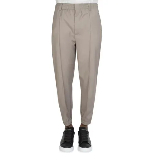 Stone Elastic Waist Pants , male, Sizes: L - Emporio Armani - Modalova