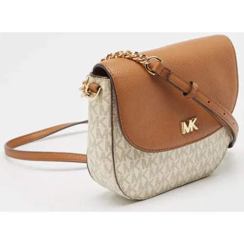 Pre-owned Cross Body Bags, female, , Size: ONE SIZE Pre-owned Canvas crossbody-bags - Michael Kors Pre-owned - Modalova