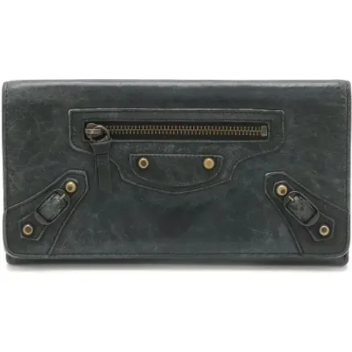 Pre-owned Wallets, female, , Size: ONE SIZE Pre-owned Leather wallets - Balenciaga Vintage - Modalova