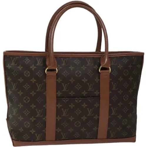 Pre-owned Tote Bags, female, , Size: ONE SIZE Pre-owned Canvas totes - Louis Vuitton Vintage - Modalova