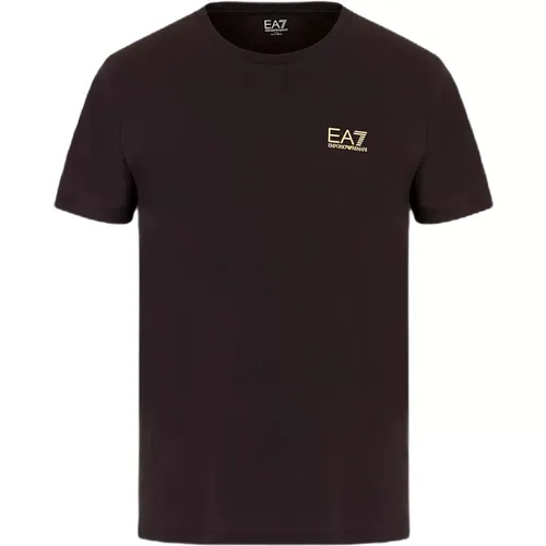 Logo Piccolo Mens T-Shirt , male, Sizes: M, XS, XL - Emporio Armani EA7 - Modalova