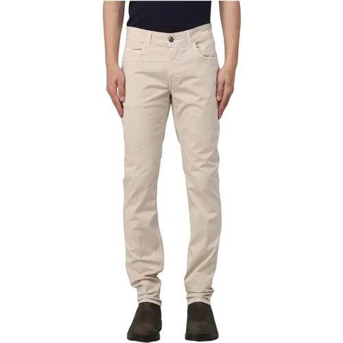 Chinos, male, , Size: W40 Versatile Cotton Chinos - Fay - Modalova