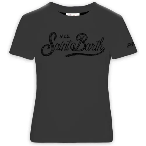 T-shirts and Polos , female, Sizes: XS, M, S - MC2 Saint Barth - Modalova