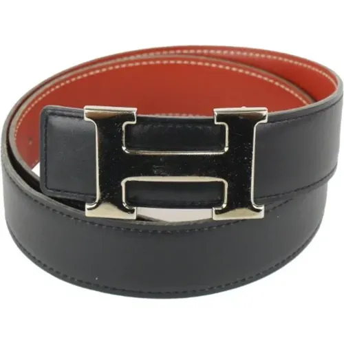 Pre-owned Belts, female, , Size: ONE SIZE Pre-owned Leather belts - Hermès Vintage - Modalova