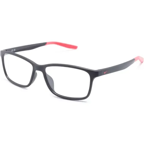 Glasses, unisex, , Size: 55 MM Classic Optical Frame for Everyday Use - Nike - Modalova