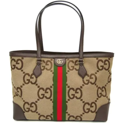 Pre-owned Canvas gucci-bags , female, Sizes: ONE SIZE - Gucci Vintage - Modalova