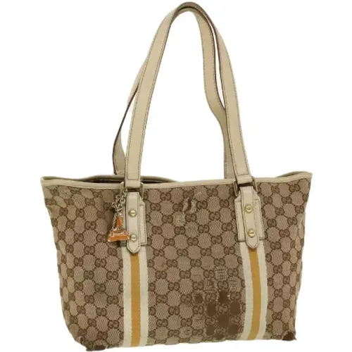 Pre-owned Canvas gucci-bags , female, Sizes: ONE SIZE - Gucci Vintage - Modalova