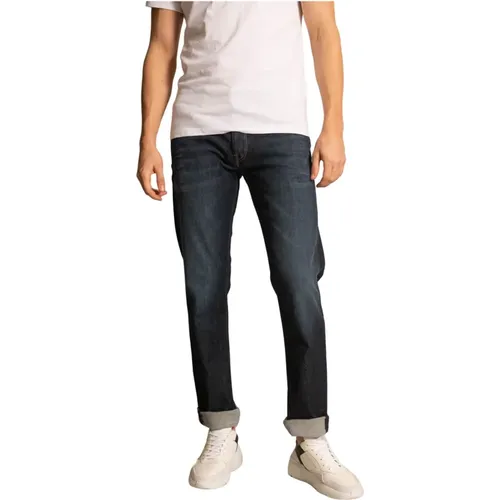 Klassische Gerades Jeans , Herren, Größe: W30 L32 - Replay - Modalova