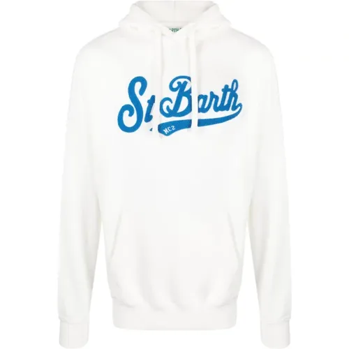 Sweaters with Tribeca Ski Club Design , male, Sizes: XL - MC2 Saint Barth - Modalova