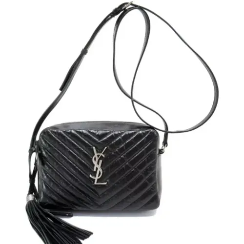 Pre-owned Leather shoulder-bags , female, Sizes: ONE SIZE - Yves Saint Laurent Vintage - Modalova