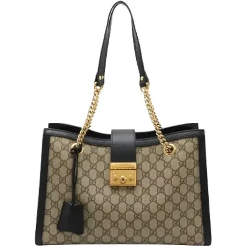 Pre-owned Tote Bags, female, , Size: ONE SIZE Pre-owned Plastic gucci-bags - Gucci Vintage - Modalova