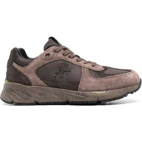 Suede Sneakers Contrast Detail , male, Sizes: 8 UK, 10 UK, 7 UK, 6 UK, 11 UK - Premiata - Modalova