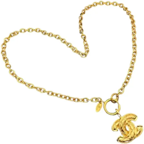 Pre-owned Metal chanel-jewelry , female, Sizes: ONE SIZE - Chanel Vintage - Modalova