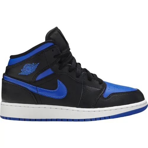 Limited Edition Air Jordan 1 Mid Royal , Damen, Größe: 36 1/2 EU - Nike - Modalova