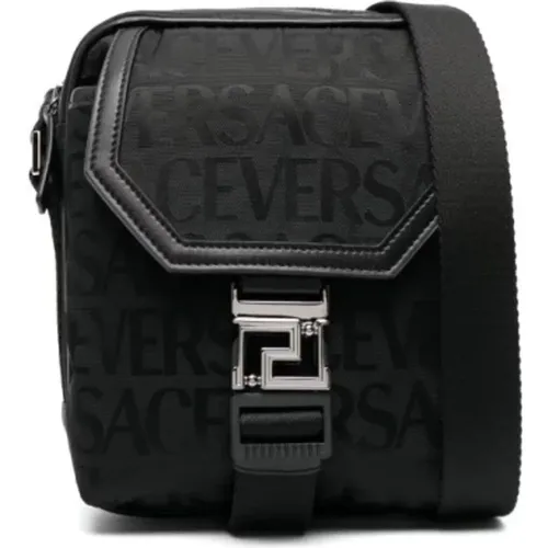 Cross Body Bags , male, Sizes: ONE SIZE - Versace - Modalova