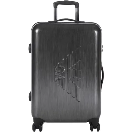Koffer mit geprägtem Logo - Emporio Armani - Modalova