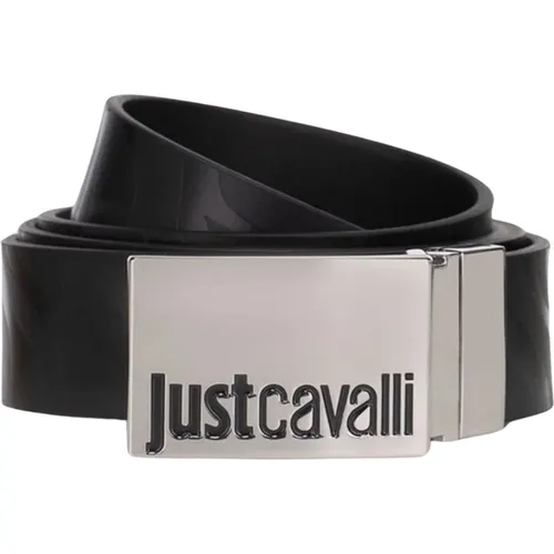 Schwarzer Gürtel für Männer , Herren, Größe: 100 CM - Just Cavalli - Modalova