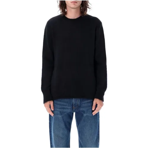 Stylish Mohair Arrow Knit Sweater , male, Sizes: XL, L - Off White - Modalova