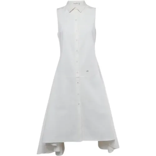 Pre-owned Cotton dresses , female, Sizes: M - Dior Vintage - Modalova