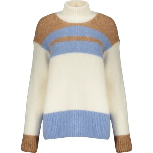 Turtlenecks, female, , Size: S Cozy Winter Sweater with High Collar - Herno - Modalova