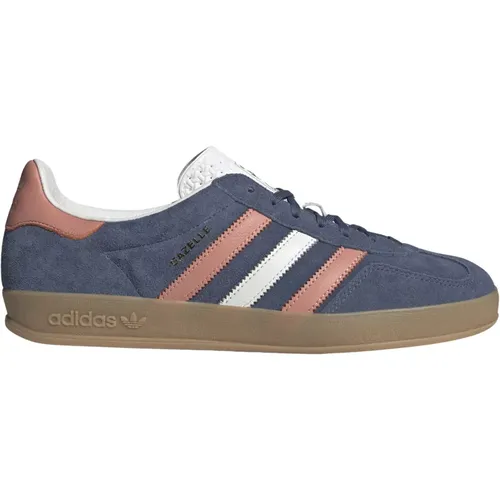 Sneakers, male, , Size: 9 1/2 US Low Gazelle Indoor Sneaker - adidas Originals - Modalova