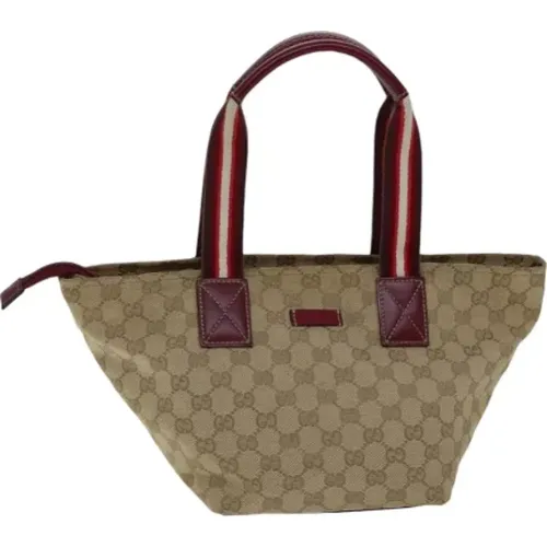 Pre-owned Canvas shoulder-bags , female, Sizes: ONE SIZE - Gucci Vintage - Modalova