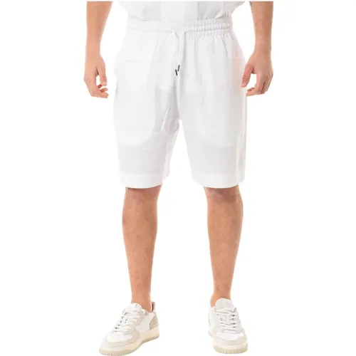 Casual Shorts, male, , Size: S Bermuda Shorts for Men - Emporio Armani - Modalova