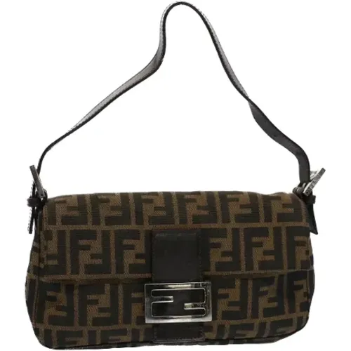 Pre-owned Canvas fendi-bags , female, Sizes: ONE SIZE - Fendi Vintage - Modalova