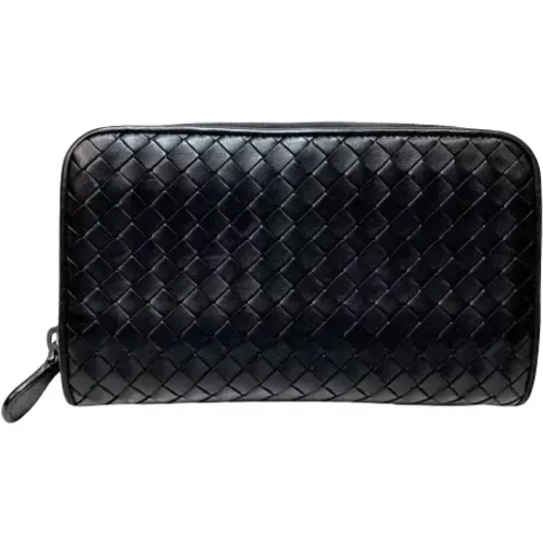 Pre-owned Wallets, female, , Size: ONE SIZE Pre-owned Leather wallets - Bottega Veneta Vintage - Modalova