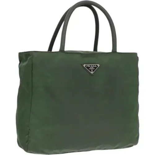 Pre-owned Tote Bags, female, , Size: ONE SIZE Pre-owned Nylon totes - Prada Vintage - Modalova