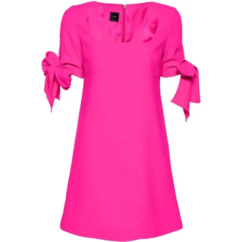 Verdicchio Crepe Dress , female, Sizes: 2XS - pinko - Modalova