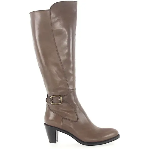 Boots D081577 veal leather , female, Sizes: 4 1/2 UK, 5 1/2 UK - AGL - Modalova