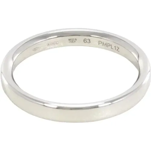 Pre-owned Jewellery, female, , Size: ONE SIZE Pre-owned Platinum rings - Bvlgari Vintage - Modalova