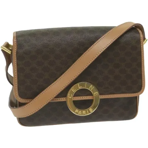 Pre-owned Cross Body Bags, female, , Size: ONE SIZE Pre-owned Leather celine-bags - Celine Vintage - Modalova