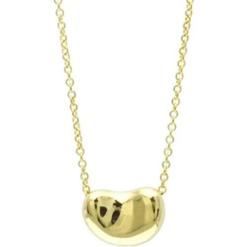 Pre-owned Jewellery, female, , Size: ONE SIZE Pre-owned Gold necklaces - Tiffany & Co. Pre-owned - Modalova