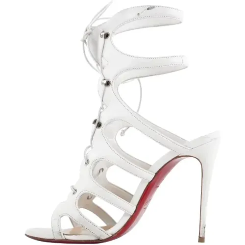 Pre-owned Pumps, female, , Size: 5 1/2 US Pre-owned Leather sandals - Christian Louboutin Pre-owned - Modalova