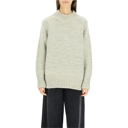 Wool and alpaca sweater , female, Sizes: S, M - Maison Margiela - Modalova